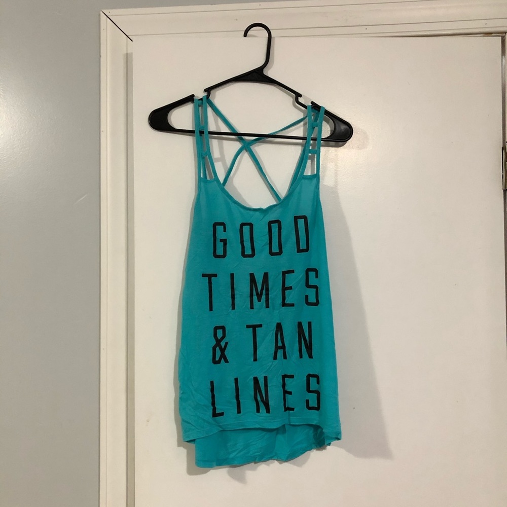 Women’s pink tank top